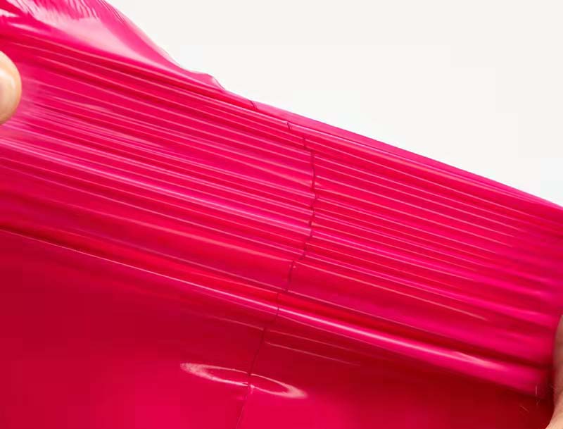 布拖玫红色快递袋-05